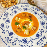 Recetë: Supë kremoze me kungull të pjekur