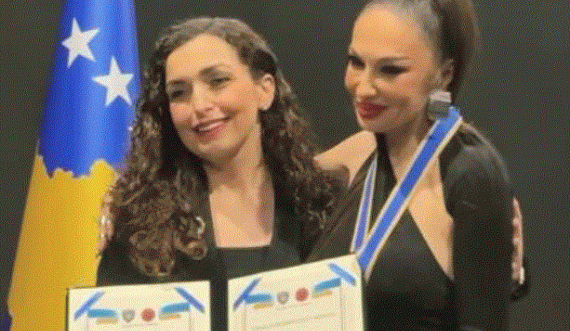 Osmani nderon artisten Adelina Ismaili me 'Mirënjohjen Presidenciale' me rastin e 40-vjetorit të karrierës