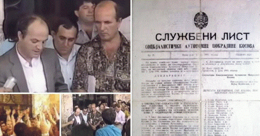 DEKLARATA KUSHTETUESE - GURËTHEMEL I SHTETËSISË SË KOSOVËS