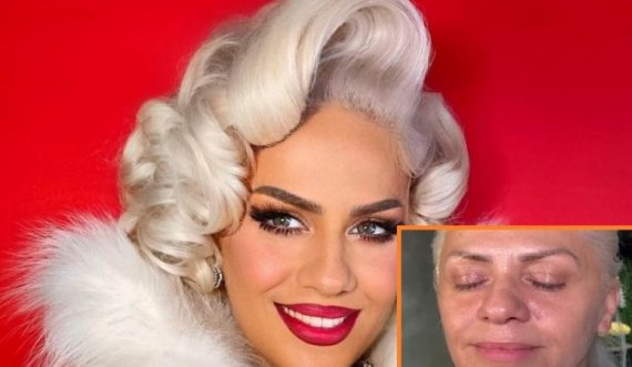 Nuk do t’iu besoni syve, kështu dukej Gili para se të ‘shndërrohej’ në Marilyn Monroe!