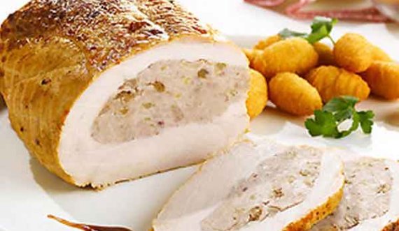 Recetë: Gjoks gjeli i mbushur me gështënja