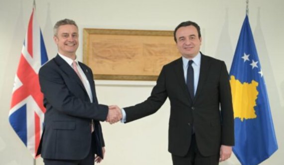 Hargreaves ka takuar kryeministrin në detyrë Albin Kurti