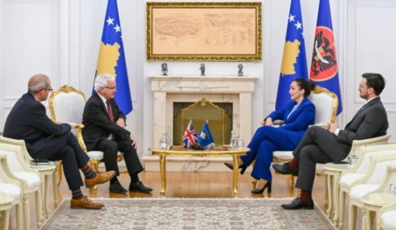 Osmani ka pritur në takim deputetët e Parlamentit të Mbretërisë së Bashkuar