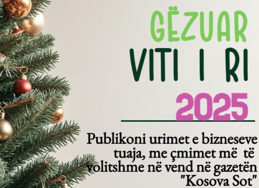 Publikoni urimet e bizneseve tuaja me çmimet më të volitshme në treg në gazetën 'Kosova Sot'