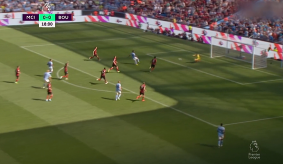 Man City kalon në epërsi ndaj Southampton