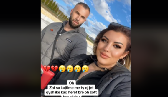 Partnerja e Faton Hajrizit reagon pas vrasjes së tij nga policia serbe:  Oj dashni ti nuk vdes kurrë, nuk po besoj