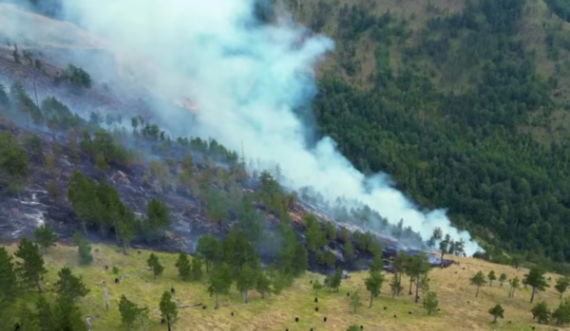 Temperaturat e larta po shoqërohen me zjarre të shumta në Shqipëri